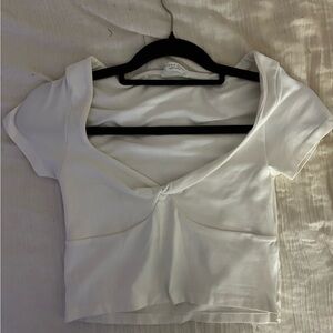 Altar'd State White Crop Top